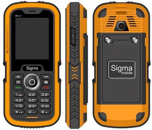 описание телефона sigma mobile x treme ip67